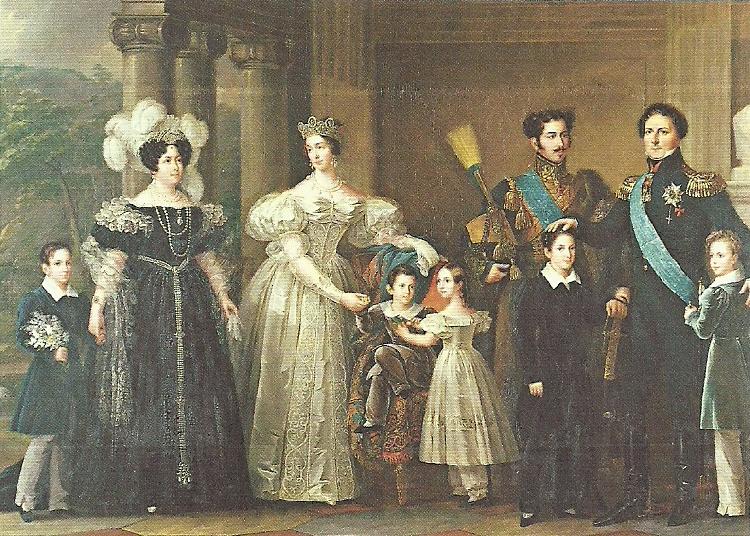 fredrik westin en stor familjeskara oil painting image